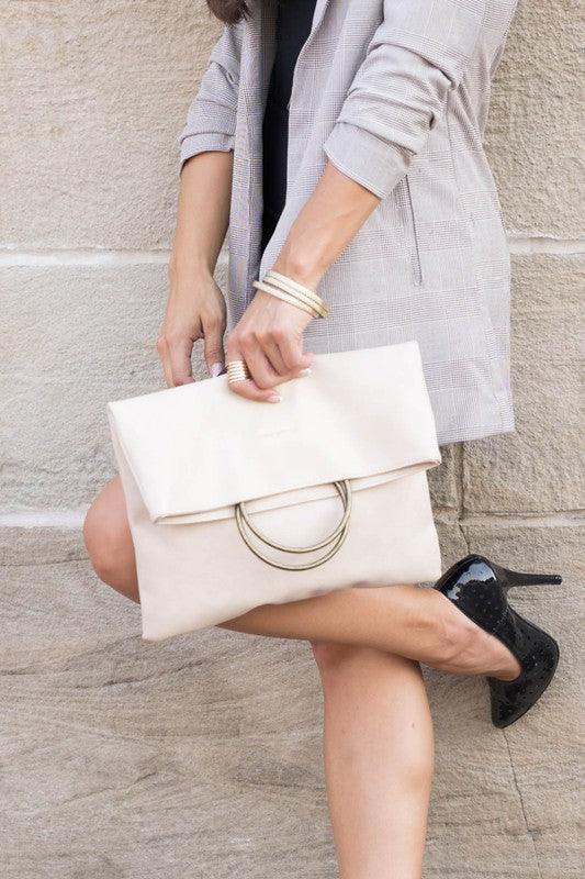 Fold-over Slouchy Clutch // Honeypot: New + Vintage High Quality Western Wear