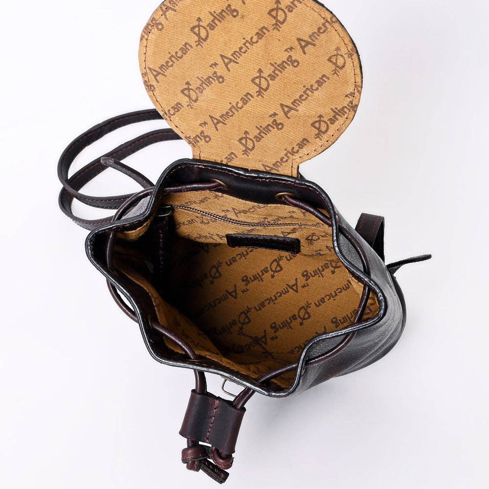 LC-ADBGZ746 Backpack Genuine Western Leather Women Bag