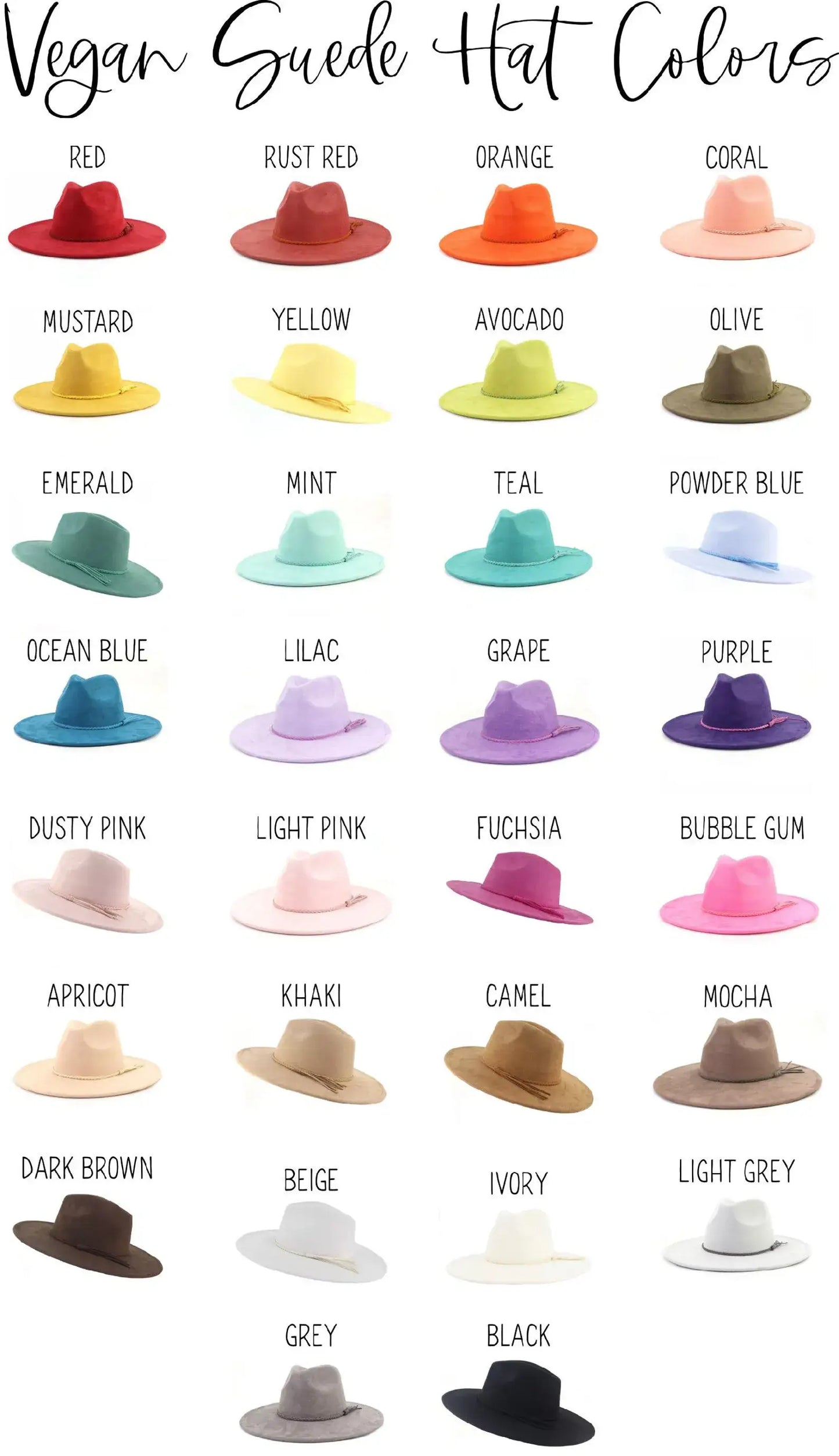 Vegan Suede Star Cutout Hat