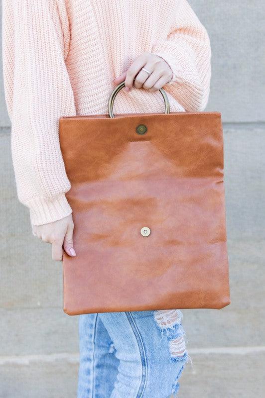 Fold-over Slouchy Clutch // Honeypot: New + Vintage High Quality Western Wear