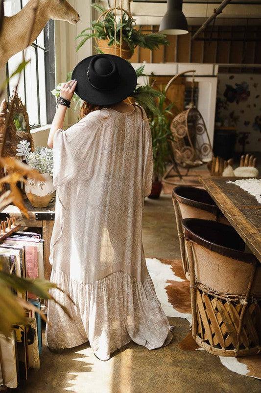 Paisley Tapestry Free Flow Kimono // Honeypot: New + Vintage High Quality Western Wear