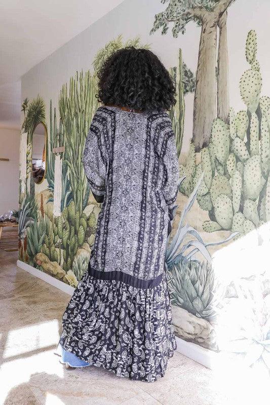 Paisley Tapestry Free Flow Kimono // Honeypot: New + Vintage High Quality Western Wear