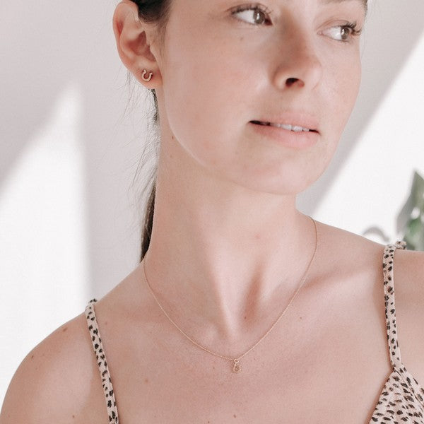 Dainty Lucky Charm Horseshoe Necklace // Honeypot: New + Vintage High Quality Western Wear