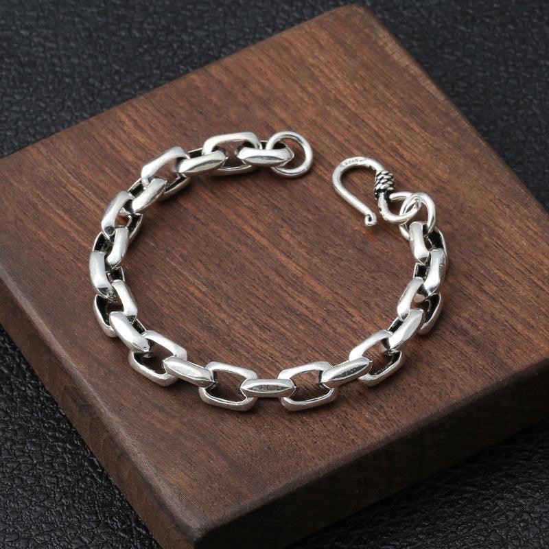 Sterling .925 Cowgirl Chain-link Bracelet // Honeypot: New + Vintage High Quality Western Wear