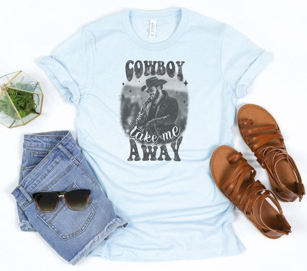 Cowboy Take Me Away Rip Wheeler Tee // Honeypot: New + Vintage High Quality Western Wear