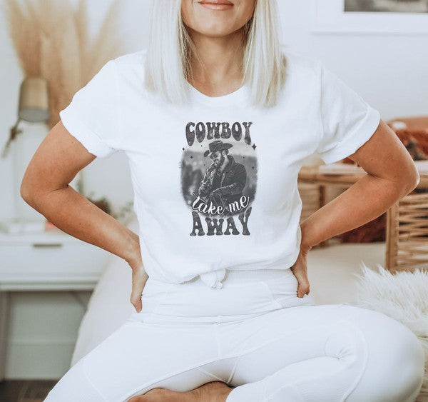 Cowboy Take Me Away Rip Wheeler Tee // Honeypot: New + Vintage High Quality Western Wear