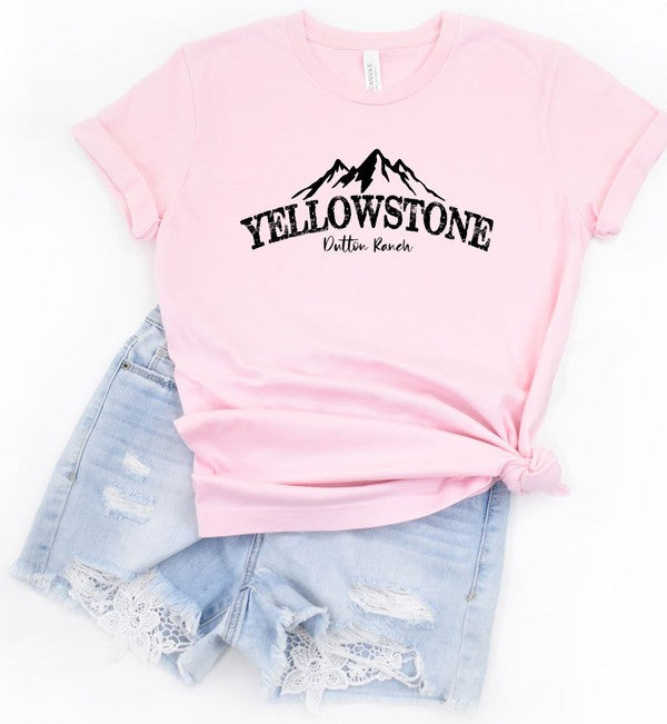 Yellowstone Dutton Ranch Graphic Tee // Honeypot: New + Vintage High Quality Western Wear