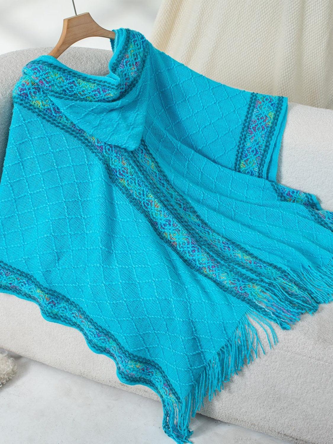 Fringe Half Sleeve Hooded Poncho // Honeypot: New + Vintage High Quality Western Wear