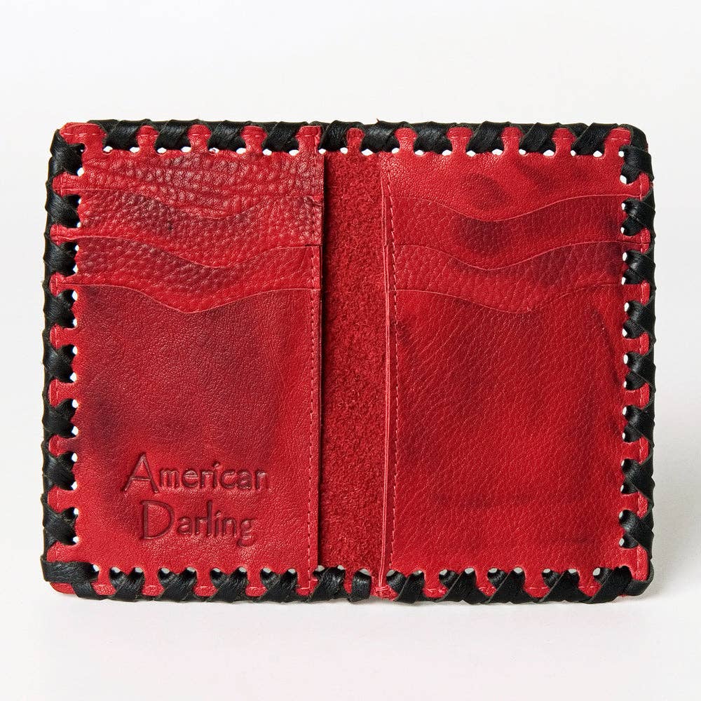 LC-ADBGM246D Card Holder Genuine Western Leather Women Bag