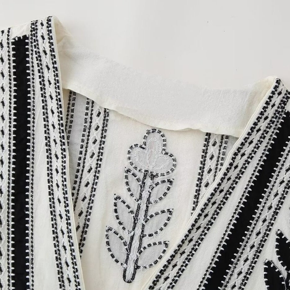 Embroidered Boho Dress // Honeypot: New + Vintage High Quality Western Wear