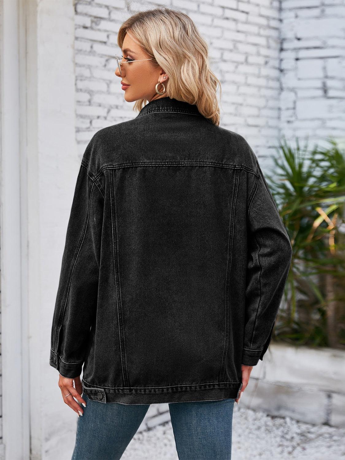Button Up Long Sleeve Denim Jacket // Honeypot: New + Vintage High Quality Western Wear