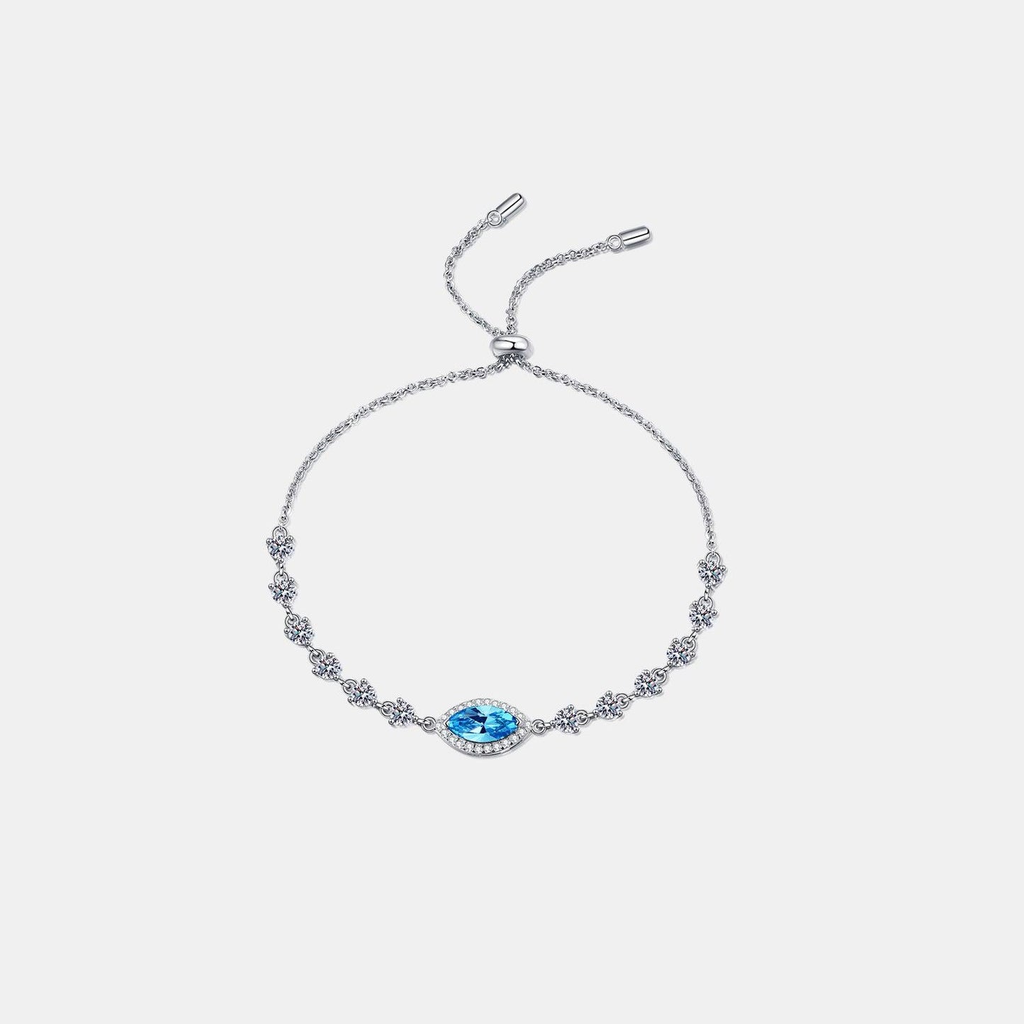 1 Carat Moissanite 925 Sterling Silver Bracelet // Honeypot: New + Vintage High Quality Western Wear