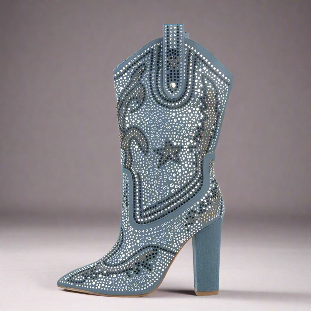 Cowgirl Chic Rhinestone Boots // Honeypot: New + Vintage High Quality Western Wear
