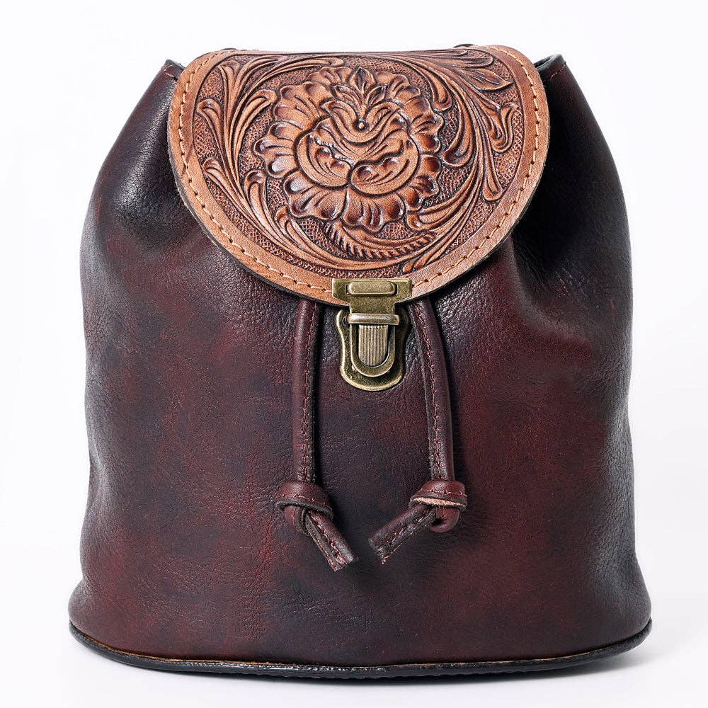 LC-ADBGZ746 Backpack Genuine Western Leather Women Bag