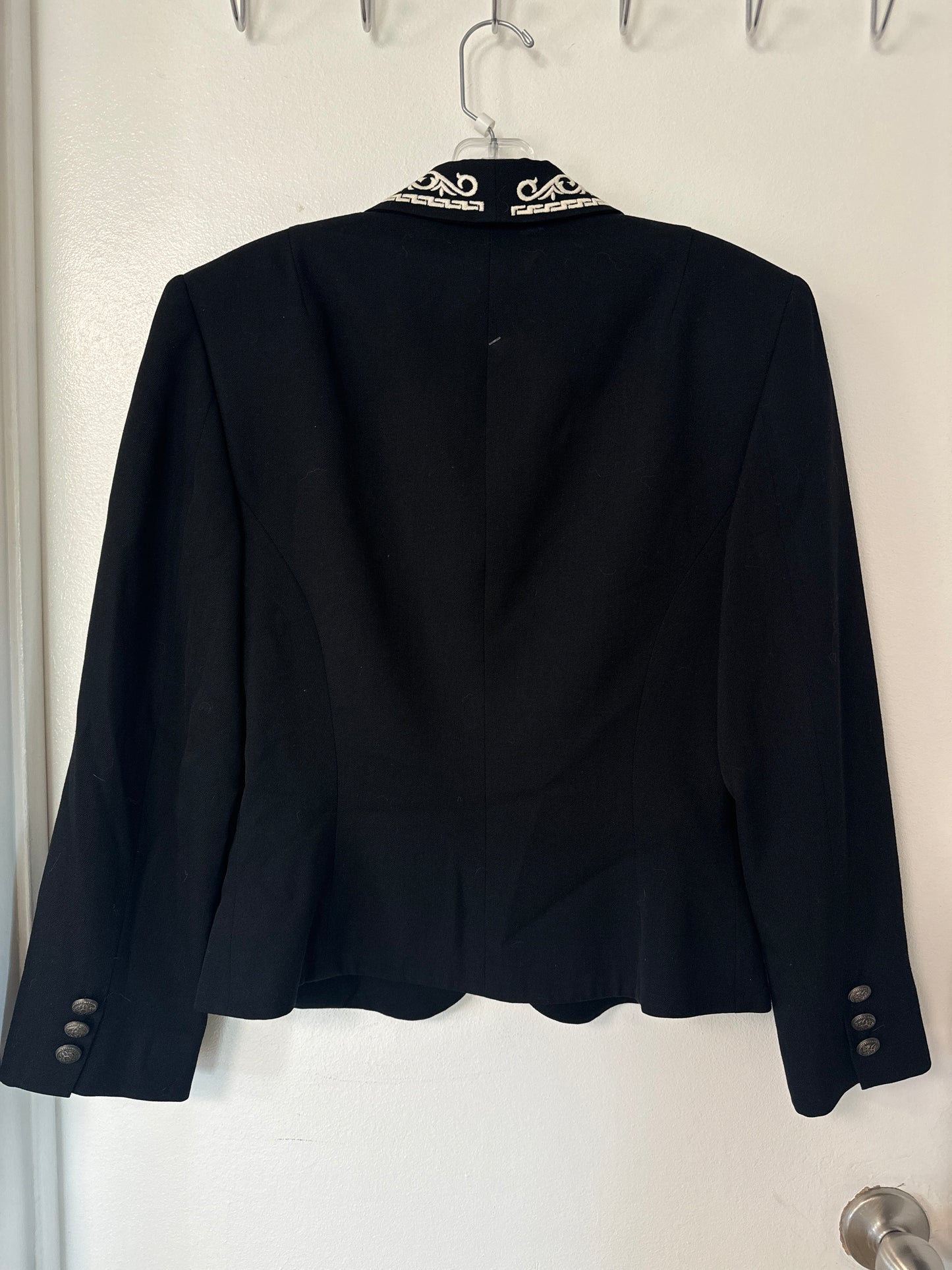 Embroidered Wool Blazer // Hairston Roberson // Honeypot: New + Vintage High Quality Western Wear