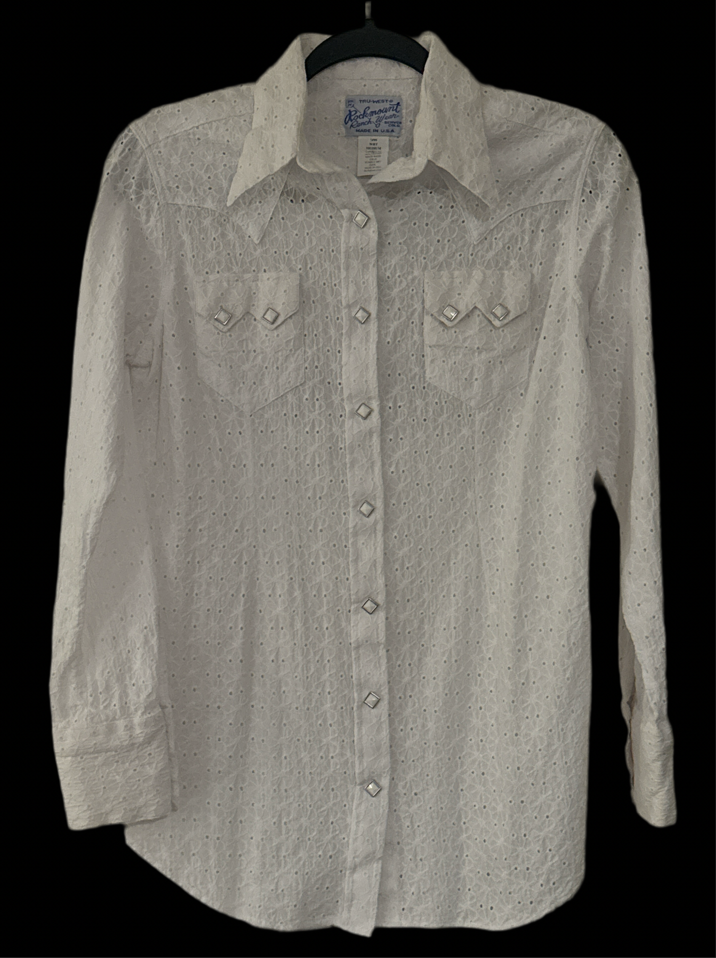 90's Diamond Pearl Snap // Rockmount Ranch Wear // Honeypot: New + Vintage High Quality Western Wear