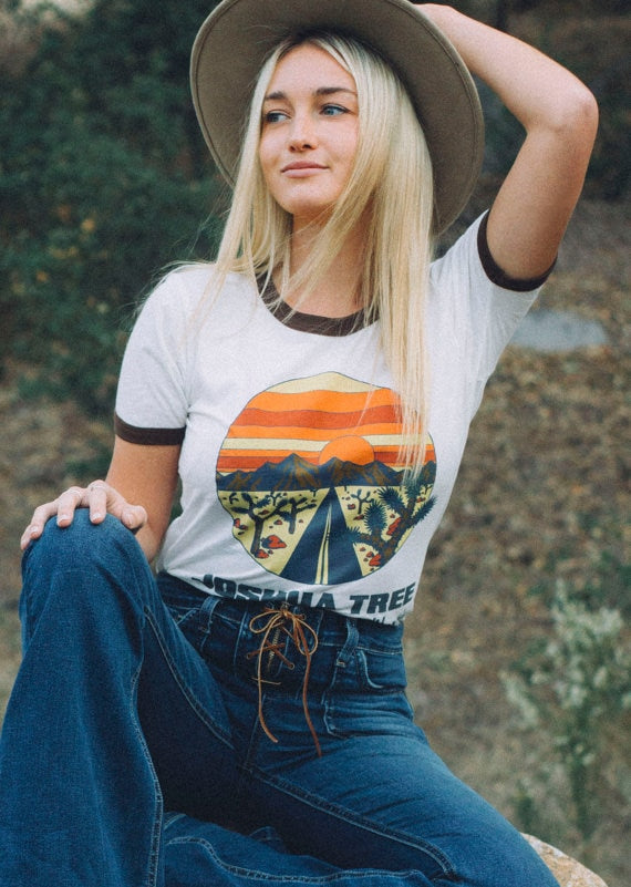 Joshua Tree Graphic Tee // Honeypot: New + Vintage High Quality Western Wear