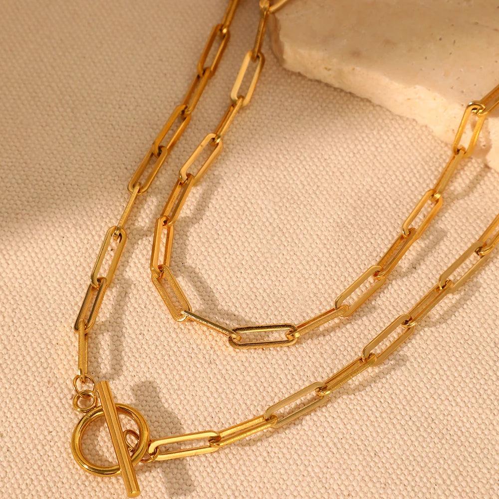 Paperclip Link Boutique Necklace // Honeypot: New + Vintage High Quality Western Wear