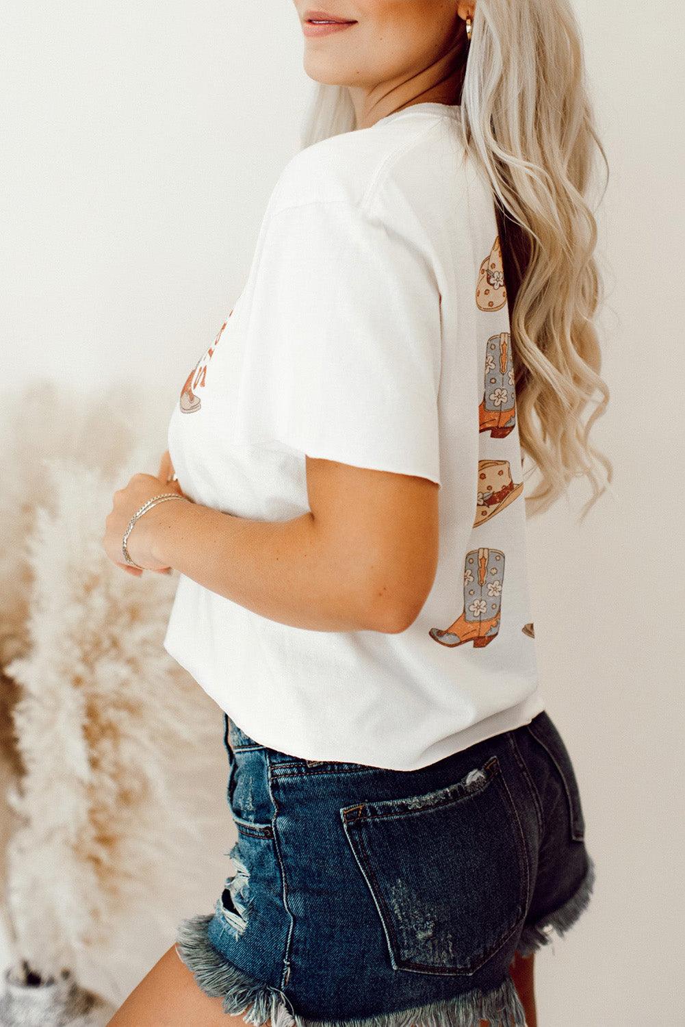 "Let's Go Girls" Graphic Tee // Honeypot: New + Vintage High Quality Western Wear