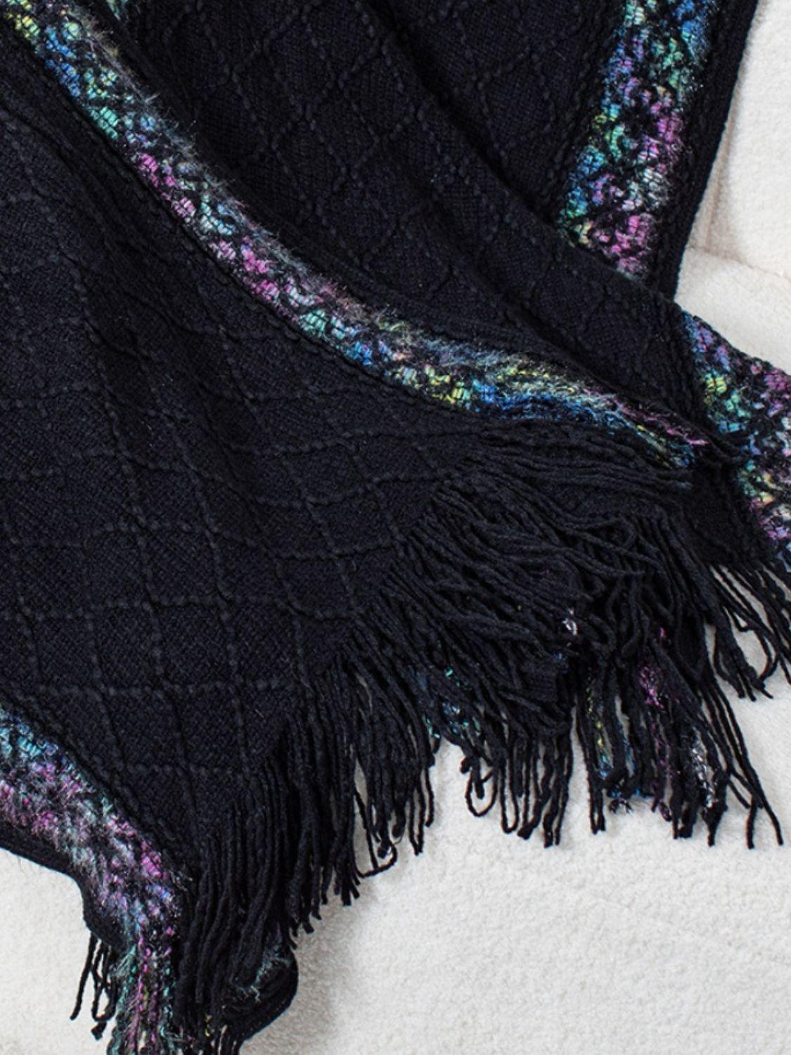 Fringe Half Sleeve Hooded Poncho // Honeypot: New + Vintage High Quality Western Wear