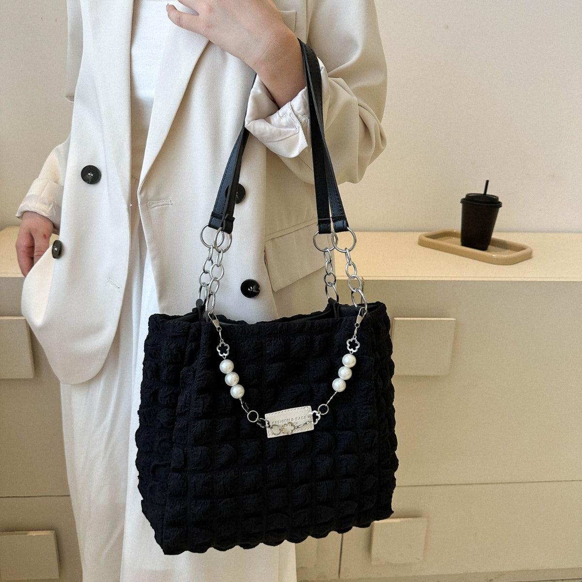 Bubble Textured Tote Bag // Honeypot: New + Vintage High Quality Western Wear