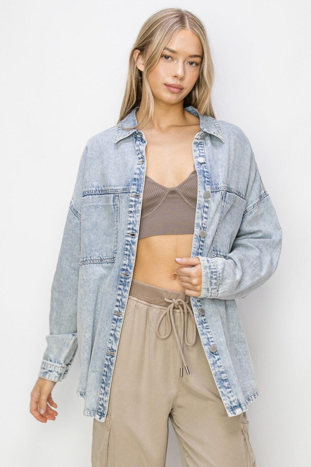 Button Up Long Sleeve Shacket // Honeypot: New + Vintage High Quality Western Wear