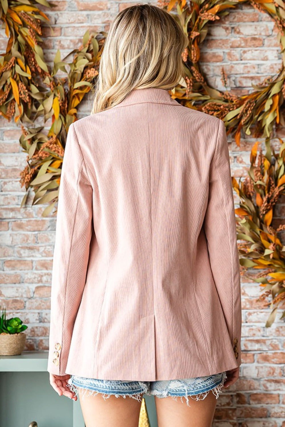 First Love Full Size Single-Breasted Flap Pocket Corduroy Blazer // Honeypot: New + Vintage High Quality Western Wear