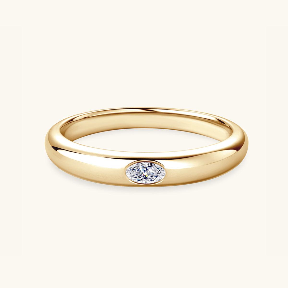 925 Sterling Silver Inlaid Moissanite Ring // Honeypot: New + Vintage High Quality Western Wear