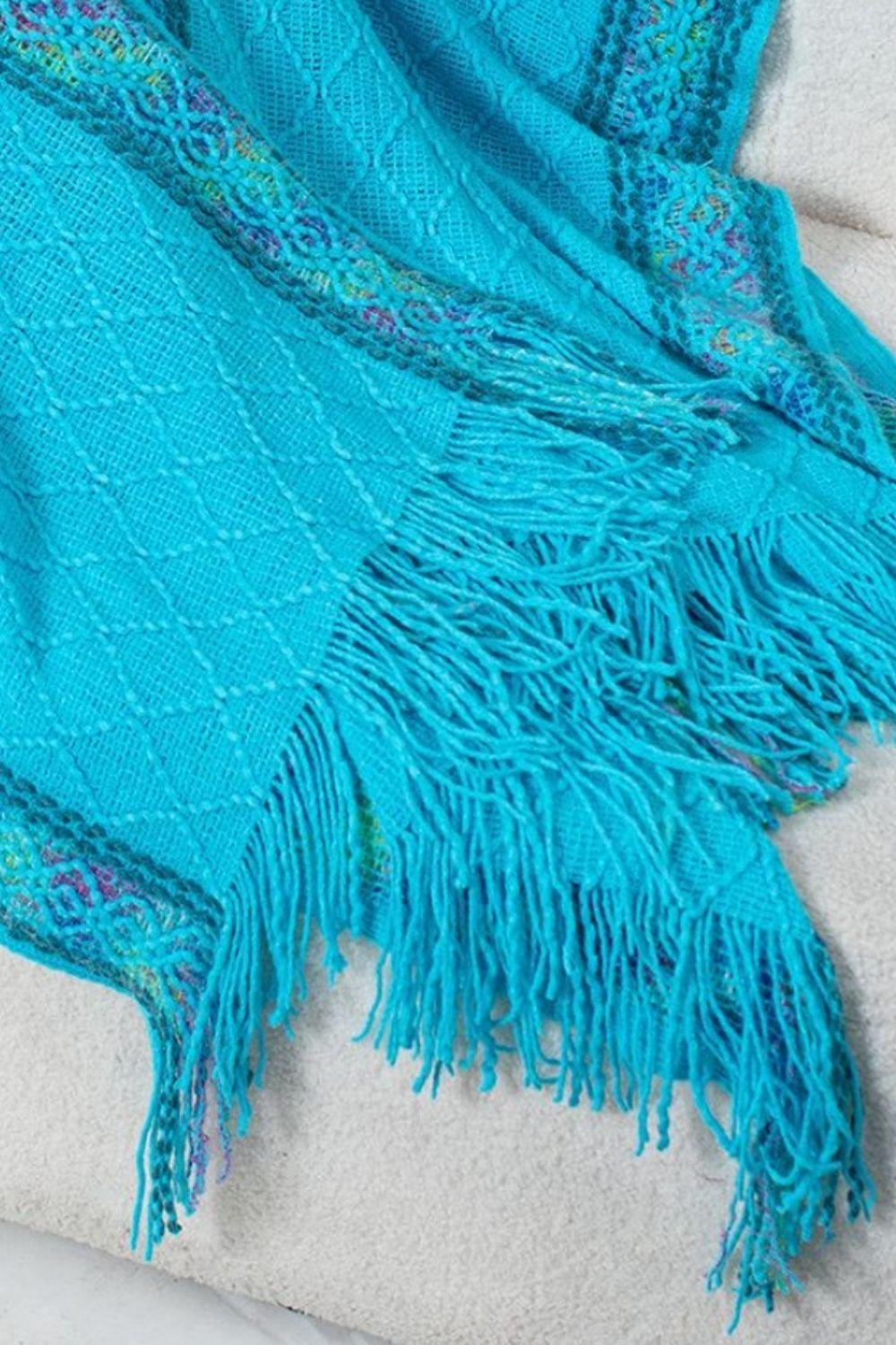 Fringe Half Sleeve Hooded Poncho // Honeypot: New + Vintage High Quality Western Wear