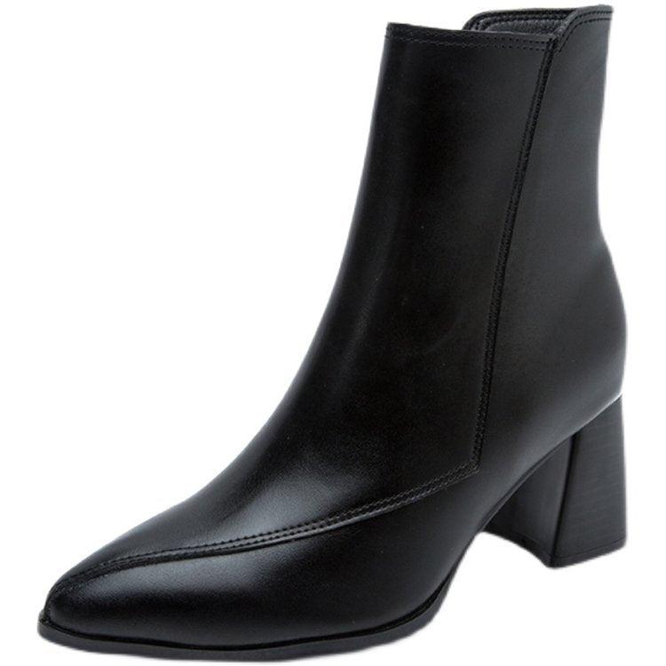 Block Heel Martin Booties // Honeypot: New + Vintage High Quality Western Wear