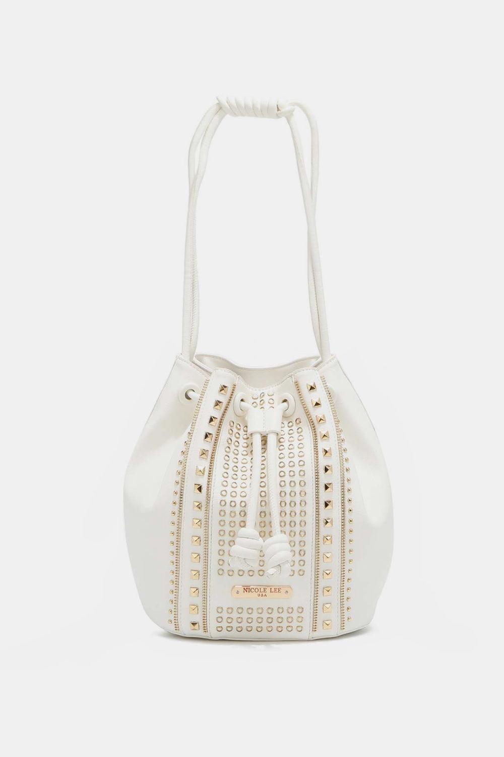 Boutique Studded Bucket Bag - Honeypot