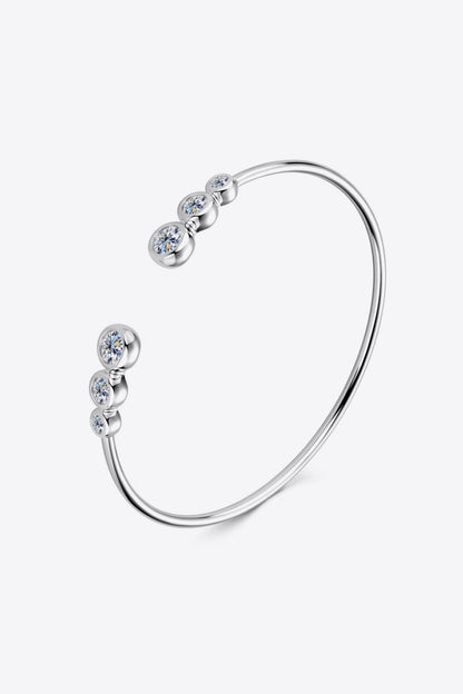 1.8 Carat Moissanite 925 Sterling Silver Bracelet - Honeypot