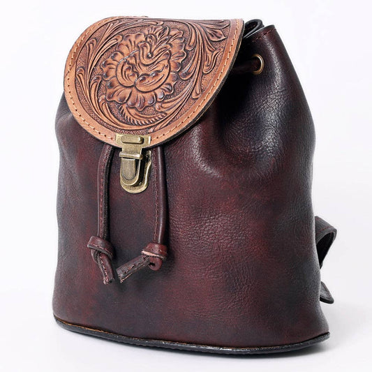 LC-ADBGZ746 Backpack Genuine Western Leather Women Bag