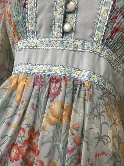 Stunning 70's Prairie Dress // Candi Jones California