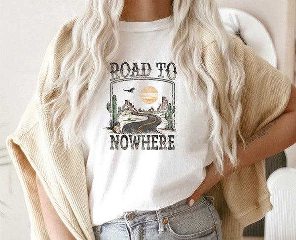 Road to Nowhere Softstyle Tee - Honeypot