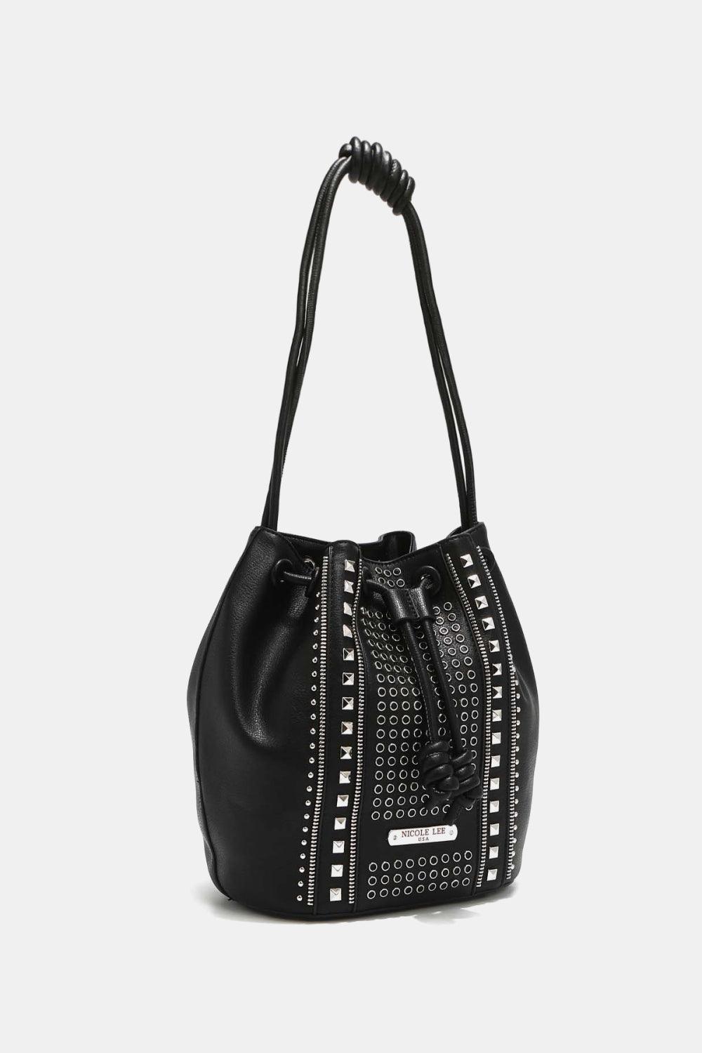 Boutique Studded Bucket Bag - Honeypot