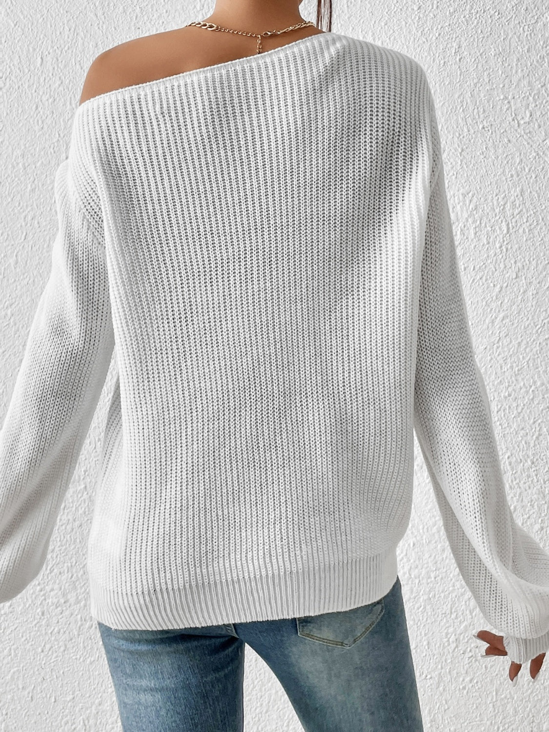 Cozy Drop Shoulder Sweater - Honeypot