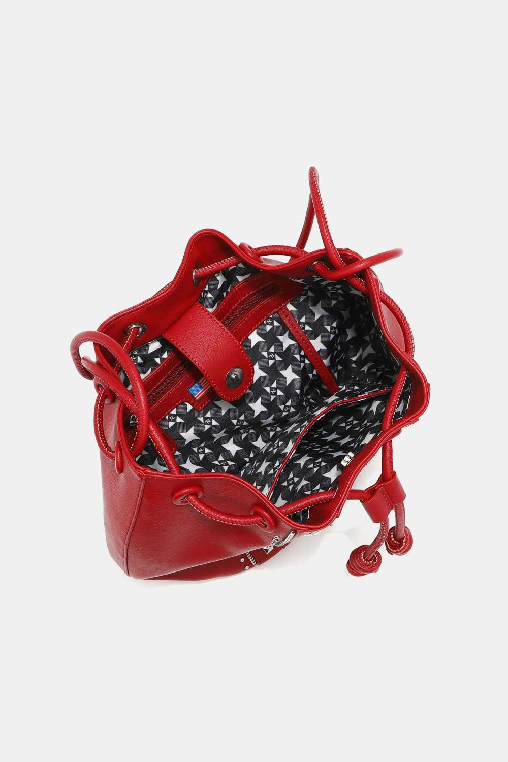 Boutique Studded Bucket Bag - Honeypot