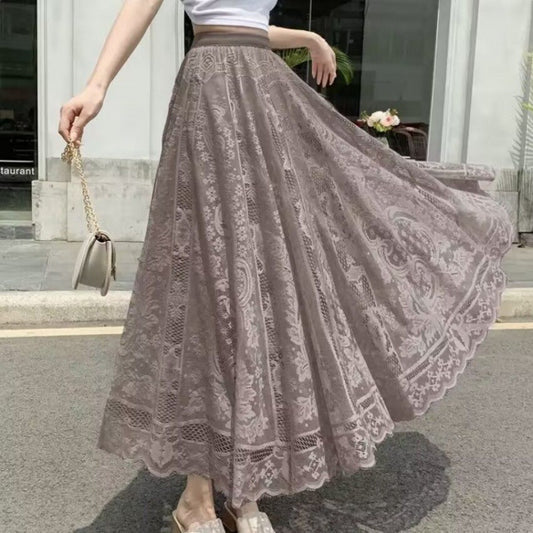 Lacey Midi Skirt - Honeypot