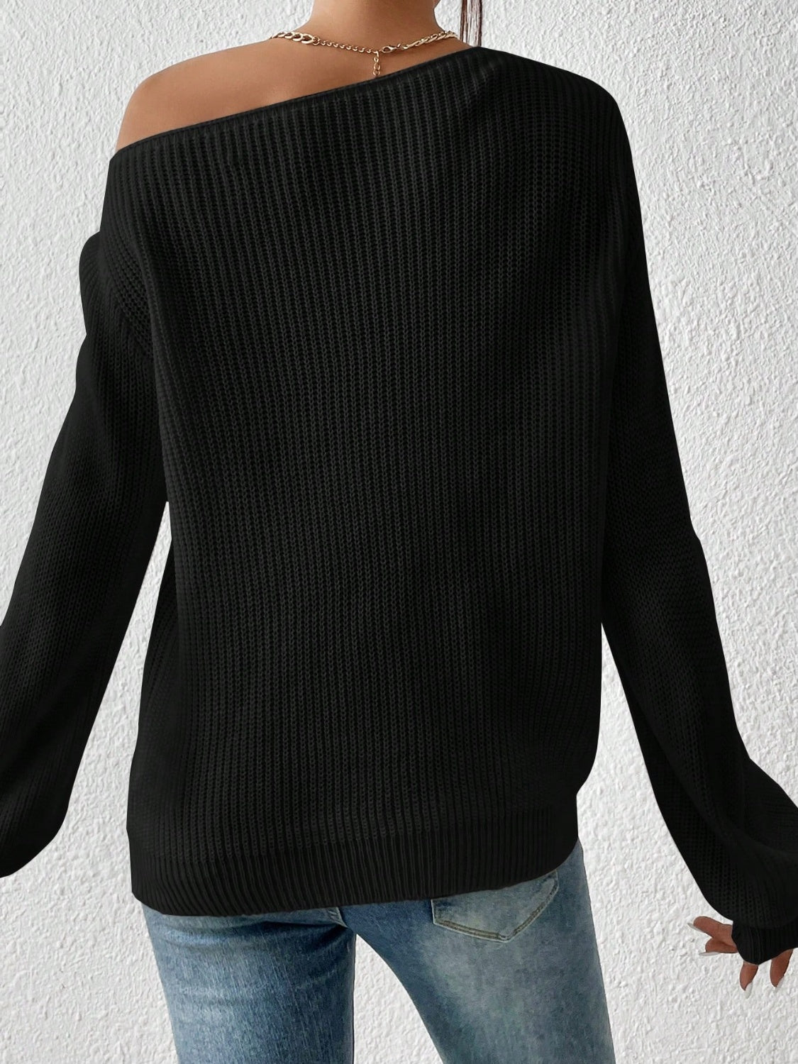 Cozy Drop Shoulder Sweater - Honeypot