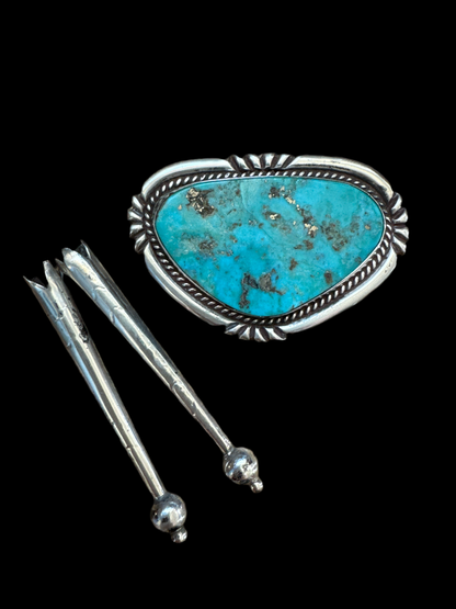 Bennett Sterling + Turquoise Bolo - Honeypot