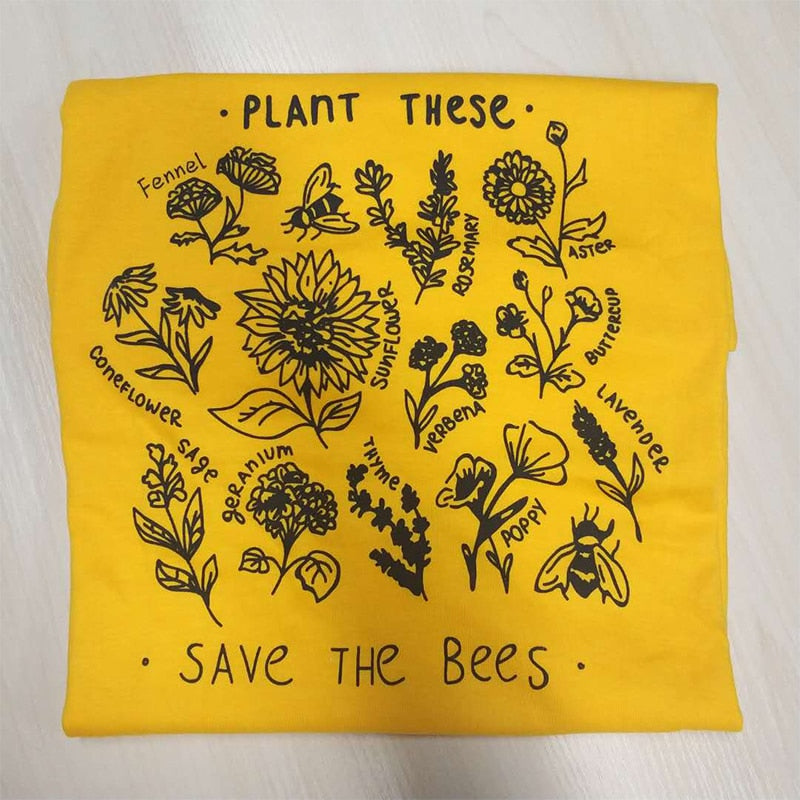 Save the Bees Graphic Tee - Honeypot