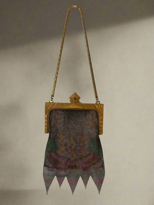 20s Art Deco Evening Bag // Whiting & Davis