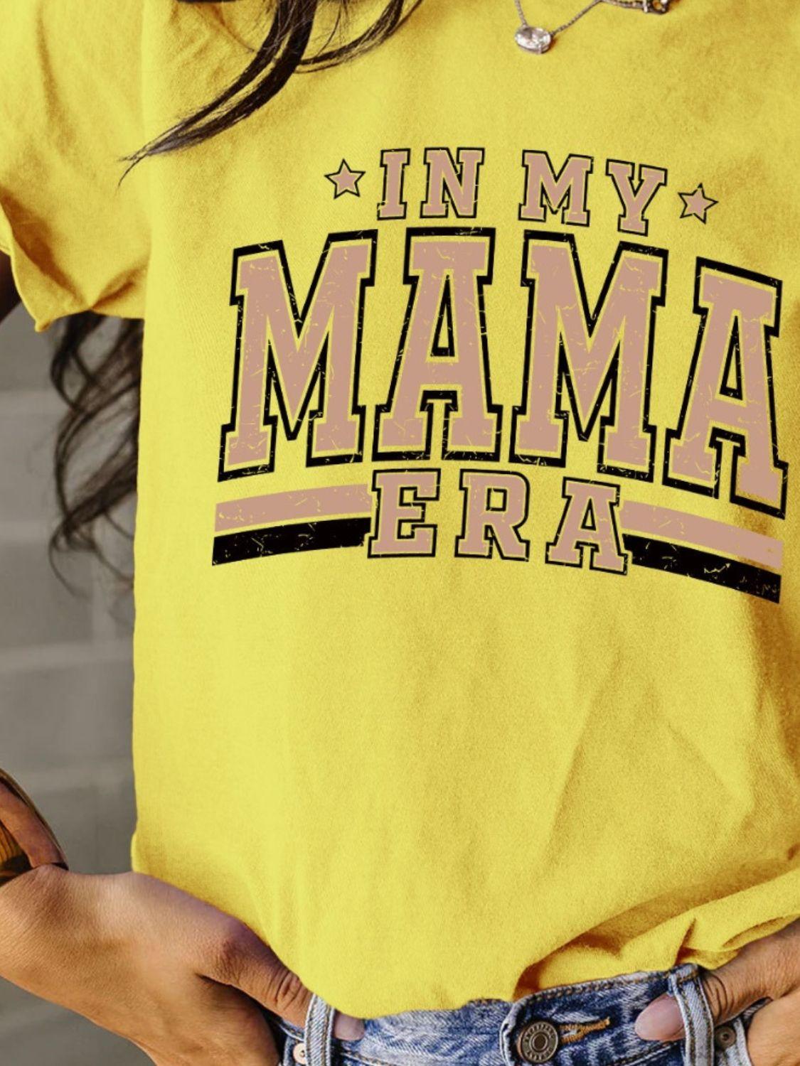 Mama Era Crew Neck Graphic Tee - Honeypot