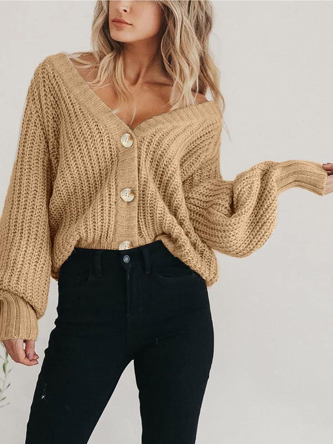 Button Up Slouchy Cardigan - Honeypot