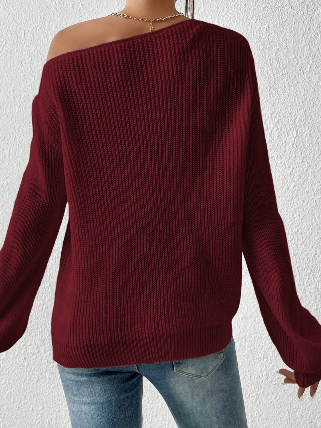 Cozy Drop Shoulder Sweater - Honeypot