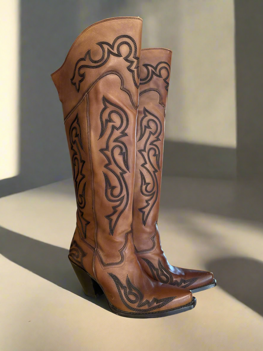 'Seductress' Western Boots // Dan Post, 10