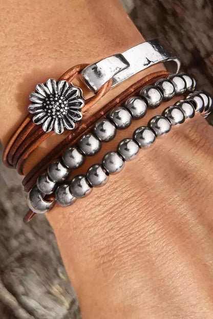 Layered Daisy Darlin' Bracelet - Honeypot