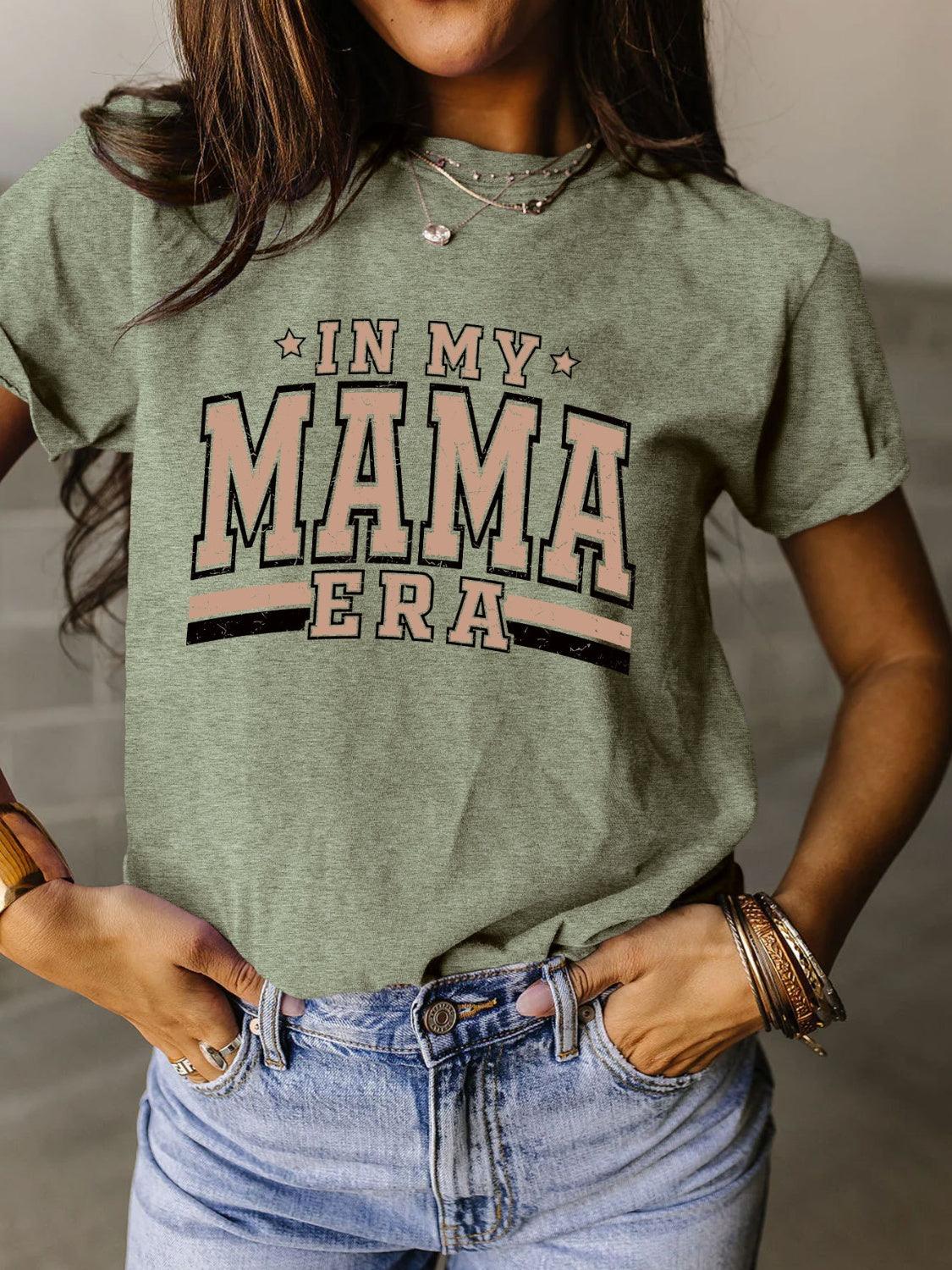 Mama Era Crew Neck Graphic Tee - Honeypot