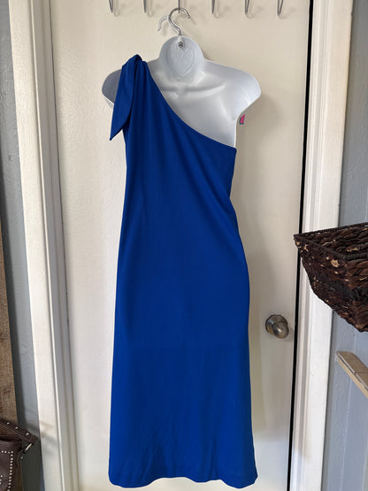 70's Hawaiian One Shoulder Dress // Alfred Shaheen, 14